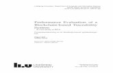 Performance Evaluation of a Blockchain-based Traceability ...1307991/FULLTEXT01.pdf · Establishing traceability in global supply chains is a complicated problem. Current solu-tions