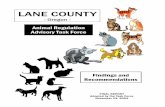 LANE COUNTY · Animal Control - now Lane County Animal Regulation Authority. But there has ... large corporate breeders selling to pet stores, low volume producers - aka hobby breeders,