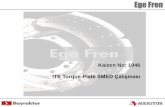 Kaizen No: 1046 ITE Torque-Plate SMED Çalımasıembk.mmoizmir.org/wp-content/uploads/2019/01/2019-033.pdf · 3 Kaizen Hedefi: 3065 MoriSeiki tezgahında ITE Torque-Plate ürününden