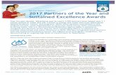 Saving Water Together, 2017 Partners of the Year and ... · Saving Water Together 2017 Partners of the Year and Sustained Excellence Awards Over the past decade, WaterSense and its
