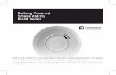 Battery Powered Smoke Alarms Ei650 Series · If your home has more than one floor, at least one Smoke Alarm should be fitted on each level (see Figure 1). Preferably the Smoke Alarms