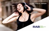 FRONT COVER - RAB.com Report/RAB... · •eractive presence at their annual Masters of Marketing conference An int • A dedicated webinar focused on radio’s strengths entitled