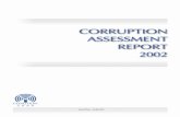 Corruption Assessment Report 2002 - ETH Z · The Corruption Assessment Report - 2002 follows the structure and approach of the Action Plan adopted by the Policy Forum of Coalition
