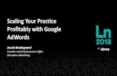 Scale Your Practice Profitably Using Google AdWords · Scale Your Practice Profitably Using Google AdWords . Hello! I am Jacob Baadsgaard CEO, Founder of Disruptive Advertising 3.