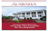 Announcing a National Search for the Associate Vice President for Developmentmyersmcrae.com/skins/userfiles/files/UA-AVPDev-2018.pdf · 2018-10-18 · Alumni Affairs, Planned Giving,