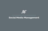 Social Media Management Social Media Manage Influencer ... · Influencer Marketing • In-house Influencer Marketing and Campaign Management experts. • event Management specialists.