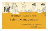 Human Resources Talent Managementi.slcc.edu/hr/docs/Talent_Management.pdf · 2019-09-04 · Talent Management?... • A holistic approach to optimizing human capital, which enables