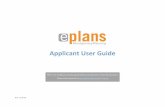Applicant User Guide - Montgomery Planning€¦ · Applicant User Guide – Rev. 12/4/18) 4 Introduction About ePlans ePlans is a web-based application that facilitates electronic