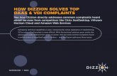 HOW DIZZION SOLVES TOP DAAS & VDI COMPLAINTS€¦ · IOPS per desktop. The bottom line is our platform is specifically built for DaaS and designed from the ground up to perform well
