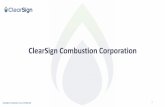 ClearSign Combustion Corporation Investor presentation Dec...• High-margin, asset-light business model with attractive ... June 2016. USA Primary Target markets 18 Texas 6,025,900