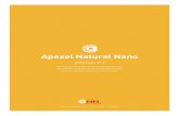 Apexel Natural Nano · Apexels nano technology Apexel Natural Nano 5) National Defense Sector Nano technology can be used in new weapon system (miniaturization, high speed, and long-range