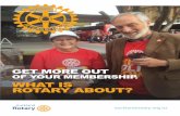 WHAT IS ROTARY ABOUT? - Microsoft · Rotary is a global network of community volunteers, making a difference in their local communities and internationally. Rotary club members are