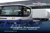 Freight Transport - ClickDimensionsfiles-eu.clickdimensions.com/stenalinecom-adk9h/files/... · 2019-10-01 · 8 Freight Transport Information Manual 2017 Freight Transport Information