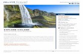 $5,695 p.p. - Merit Travel · Snæfellsjökull Glacier, a 700, 000 year old glacier capped stratovolcano. The tour continues north through fishing villages to the colourful fishing
