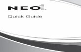 Quick Guide - Renaissance Learningsupport.renlearn.com/techkb/download/NEO 1 Quick Guide.pdfinstructions, or just text files that you want to work in on the NEO 1. • View reports