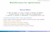 Multiferroics for SpintronicsMultiferroics for spintronics Manuel Bibes Quantum Nanoscience with Spins, Asilomar 3-6 June, 2007 6 Centre National de la Recherche Scientifique Multiferroics