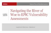 Navigating the River of Woe to EPIC Vulnerability Assessments · Beyond Scanning | Delivering Impact Driven Vulnerability Assessments 22 INFOCON –ISC RISK RATING Infocon Rubric