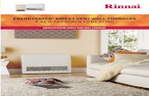 ENERGYSAVER diREct VENt wAll fuRNAcES a new approach to ... · tRAditiONAl VS RiNNAi AppROAch tO hEAtiNG the traditional Approach •>> Higher operating costs • Large fluctuations
