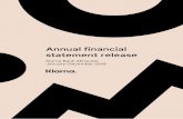 Annual financial statement release - eu1-klarna-prod-web ...... · Klarna is the leading global provider of innovative payments and shopping solutions for consumers and merchants
