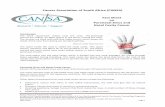 Cancer Association of South Africa (CANSA) Fact Sheet on ... Paranasal Sinus and Nasal Cavity Cancer