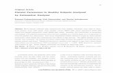 Original Article Platelet Parameters in Healthy Subjects ... 05 Parameters(1).pdf · by Automation Analyser Kritsana Pathepchotiwong, Pisit Dhareruchta, and Warina Adirojananon Department