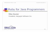 Ruby for Java Programmers - Software // Read the lines and split them into columns List lines= new ArrayList();