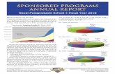 Sponsored Programs Annual Reportedocs.nps.edu/npspubs/institutional/newsletters... · supplemented by off-campus graduate and certificate pro-grams and short courses, are a few offerings