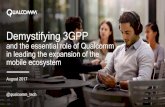 Demystifying 3GPP and the essential role of …Release 10 Carrier Aggregation (CA), HetNets (eICIC-IC2), Advanced MIMO 32x CA, FD -MIMO, LTE Unlicensed (LAA), LTE IoT (eMTC, NB IoT)