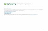 Before you submit - University of Alberta...before you submit your thesis. 95% of theses that are rejected did not meet the requirements outlined in these documents and require further