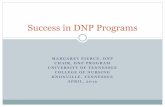 Success in DNP Programs - the Conference Exchange · “The biggest problem in admission and attrition is funding support for DNP education” “2010 was very difficult for many
