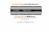 TrakMax Owners Manual - Windy Nation Pure Sine Wave Owners … · Pure Sine Wave Power Inverter . PIN-1500-12P . PIN-3000-12P . User’s Manual . ... The VertaMax has many features