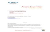 Axeda Supervisor 9.0 Product Summary EN v2.32support.wizcon.com/Data/Wizcon Supervisor/Versions... · Axeda Supervisor - Product Summary - p. 2 Table of Contents AXEDA SUPERVISOR