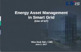 Energy Asset Management in Smart Grid · 6/5/2017  · Energy Asset Management in Smart Grid (Use of IoT) Woo-Seok Roh / LSIS June 5, 2017. 2 ... • LED Lighting System • Automatic