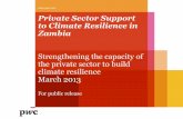 Private Sector Support to Climate Resilience in Zambia · Annual Agricultural Loan :Key features of the loan • The annual loan of K3 million will be payable in two 6 monthly instalments