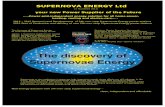 The discovery of Supernovae Energy · The discovery of Supernovae Energy The discovery of Supernova Energy as most important daily energy source approx. 1 Supernova explosion per