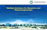 Multiple Solutions for Genomics and …...Multiple Solutions for Genomics and Pharmacogenomics Yuhua Li, MD., PhD. Shanghai Biotechnology Corporation (SBC) global_market@shbiochip.com