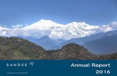 Annual Report 2016 - Sandee...S Annual Report 2016 5 ouR mANDATE AND APPRoAch SANDEE addresses development-environment problems in Bangladesh, Bhutan, India, Nepal, Pakistan, Sri Lanka,