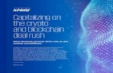 Capitalizing on the crypto and blockchain deal rush · 2019-09-12 · How financial services firms win as the market consolidates kpmg.com Capitalizing on the crypto and blockchain
