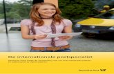 De internationale postspecialist - Deutsche Post Europe · 2020-04-23 · Met Deutsche Post wordt uw digitale bestand geprint, geproduceerd en bezorgd in Duitsland: ... huishoudens