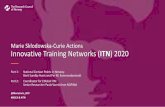 Marie Skłodowska-Curie Actions Innovative Training ... · The Marie Sklodowska-Curie Actions in Horizon 2020 9/18/2019 Kolumnetittel 4 MSCA. MSCA key features 5 Career development