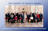THE CABINET OF BARACK OBAMA - Fry's Fab Fivefrysfabfive.weebly.com/uploads/1/3/4/2/13426115/... · CABINET OF BARACK OBAMA Department of State Secretary Hillary Clinton Department