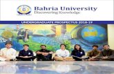 UNDERGRADUATE PROSPECTUS 2018-19 · international media, and our growing base of international universities. Inspiring excellence. Transforming lives. These objectives are the driving