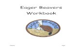 Eager Beavers Workbook - Mt. Pisgah Adventurer Club · Eager Beavers Workbook Name: Age: Wokbook for Eager Beavers Welcoime to Eager Beavers. This program is designed for children