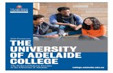 2020 Prospectus THE UNIVERSITY OF ADELAIDE COLLEGE · Contents 2 Why study at the University of Adelaide College 4 The University of Adelaide 6 Campus facilities 8 University pathway