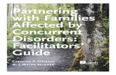 Supporting Families Affected by Concurrent Disorders ... · Partnering with Families Affected by Concurrent Disorders has two components. The Facilitators’ Guide is intended to