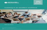Investing in an excellent workforce - GOV.WALES in an excellent workforce – progress in developing a workforce development plan Background Education in Wales: Our national mission