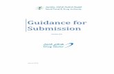 Guidance for Submission v 4 - SFDA · 2.1 20/7/2010 Regulatory Affairs Internal revision 2.2 18/9/2011 Regulatory Affairs External consultation 2.3 2/12/2011 Regulatory Affairs Final