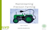 Mainstreaming Precision Farming - Vlaanderen › ... › 05...Precision_farming.pdf · Data management & compatibility •Compatibility issues limiting the development of technology