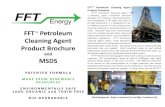 TM Petroleum Cleaning Agent TM Product Brochure › dl › fft_sta.pdf · Cleaning Agent Product Brochure and MSDS PATENTED FORMULA MADE FROM RENEWABLE RESOURCES ENVIRONMENTALLY SAFE