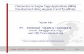 Introduction to Single Page Applications (SPA) Development ...iproduct.org/wp-content/uploads/2019/02/Angular2... · Slide 2 Agenda 1. Creating Angular Hello World Application 2.